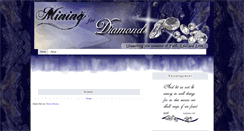 Desktop Screenshot of mining4diamonds.blogspot.com