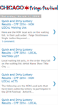 Mobile Screenshot of chicagofringe.blogspot.com