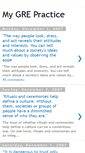 Mobile Screenshot of mygrepractice.blogspot.com