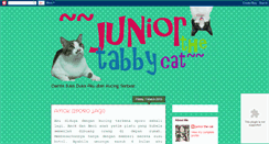 Desktop Screenshot of juniorthetabbycat.blogspot.com