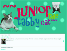 Tablet Screenshot of juniorthetabbycat.blogspot.com