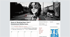 Desktop Screenshot of kristenstewartonly.blogspot.com