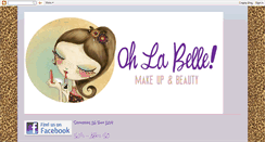 Desktop Screenshot of ohlabellemakeupbeauty.blogspot.com