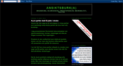 Desktop Screenshot of ansiktsburk.blogspot.com