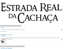 Tablet Screenshot of estradarealdacachaca.blogspot.com