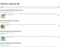 Tablet Screenshot of fashioncodebysb.blogspot.com