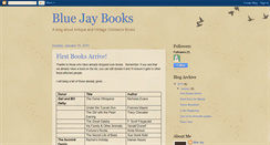 Desktop Screenshot of bluejaybooks.blogspot.com