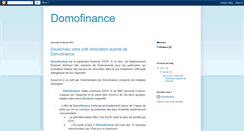 Desktop Screenshot of domofinance-financement.blogspot.com