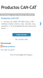 Mobile Screenshot of productoscancat.blogspot.com