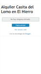 Mobile Screenshot of casitadellomo.blogspot.com