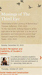 Mobile Screenshot of musingsofthethirdeye.blogspot.com