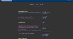 Desktop Screenshot of hege71.blogspot.com