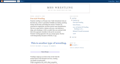 Desktop Screenshot of mhswrestling.blogspot.com