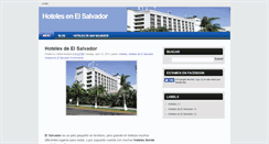 Desktop Screenshot of hotelesdeelsalvador.blogspot.com