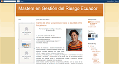 Desktop Screenshot of mastergestiondelriesgo.blogspot.com