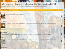 Tablet Screenshot of infoadopcion.blogspot.com