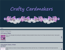 Tablet Screenshot of craftycardmakers.blogspot.com