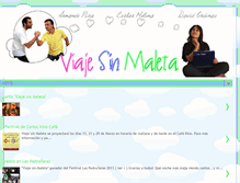 Tablet Screenshot of cortoviajesinmaleta.blogspot.com