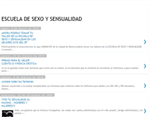 Tablet Screenshot of escueladesexoysensualidad.blogspot.com