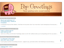 Tablet Screenshot of pepgreetings.blogspot.com