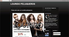 Desktop Screenshot of louridopeluqueros.blogspot.com