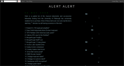 Desktop Screenshot of alertalert.blogspot.com