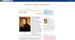 Desktop Screenshot of prensalibreliterario.blogspot.com