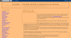 Desktop Screenshot of clayfireguild.blogspot.com