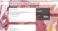 Desktop Screenshot of mistyandheather.blogspot.com