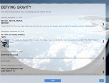 Tablet Screenshot of dfygrvty.blogspot.com