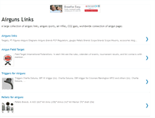 Tablet Screenshot of airgunslinks.blogspot.com