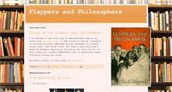 Desktop Screenshot of flappers-philosophers.blogspot.com