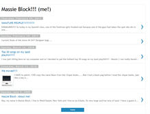 Tablet Screenshot of massie-ocdx3.blogspot.com
