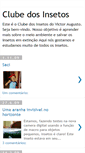 Mobile Screenshot of clubedosinsetos.blogspot.com