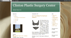 Desktop Screenshot of clintonplasticsurgery.blogspot.com