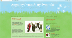 Desktop Screenshot of angolnyelvtan.blogspot.com