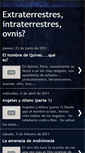 Mobile Screenshot of extraterrestres-intraterrestres.blogspot.com