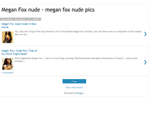 Tablet Screenshot of meganfox168.blogspot.com