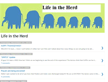 Tablet Screenshot of lifeintheherd.blogspot.com