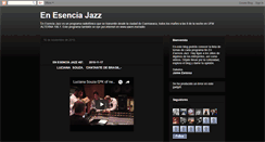 Desktop Screenshot of enesenciajazz.blogspot.com