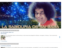 Tablet Screenshot of lasabiduriadesaibaba.blogspot.com