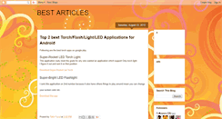 Desktop Screenshot of bestarticlesall.blogspot.com