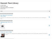 Tablet Screenshot of hancocktownlibrary.blogspot.com