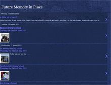 Tablet Screenshot of futurememoryplace.blogspot.com