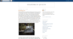 Desktop Screenshot of grandmasquilts.blogspot.com