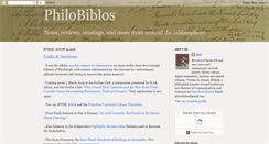 Desktop Screenshot of philobiblos.blogspot.com