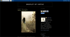Desktop Screenshot of droplet-of-virtue.blogspot.com
