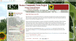 Desktop Screenshot of dexterfarmproject.blogspot.com