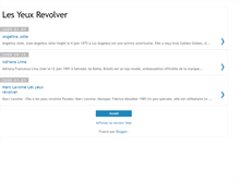 Tablet Screenshot of les-yeux-revolver.blogspot.com