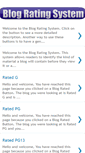Mobile Screenshot of blogratingsystem.blogspot.com